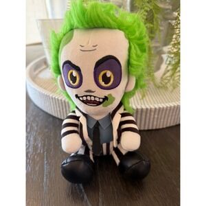 Kidrobot Beetlejuice Phunny Plush Striped Suit Green Hair Collectible Toy